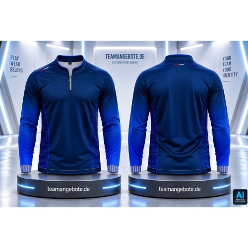 Shirt langarm 444 Blue Shirt langarm 444 Blue