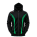 FossFour Hoodiejacke 666 Green