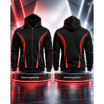 FossFour Hoodiejacke 666 Red