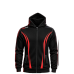 FossFour Hoodiejacke 666 Red