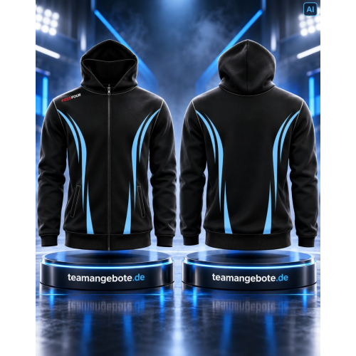 FossFour Hoodiejacke 666 Blue