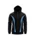FossFour Hoodiejacke 666 Blue
