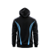 FossFour Hoodiejacke 666 Blue