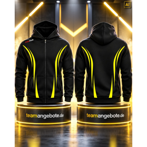 FossFour Hoodiejacke 666 Yellow
