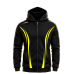 FossFour Hoodiejacke 666 Yellow