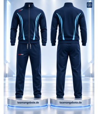 Trainingsanzug 666 Royal/Sky