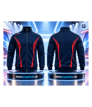Jacke 666 Royal/Red