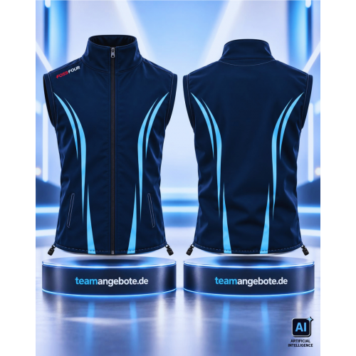 Weste FossFour 666 Royal/Sky Weste FossFour 666 Royal/Sky