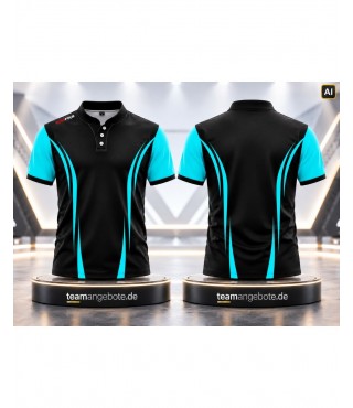 Poloshirt 666 Sky
