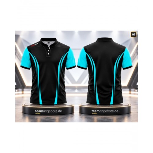 Poloshirt 666 Sky