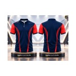 Poloshirt 666 Royal/Red Poloshirt 666 Royal/Red
