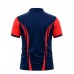 Poloshirt 666 Royal/Red Poloshirt 666 Royal/Red