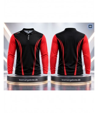 Langarmshirt 666 Red