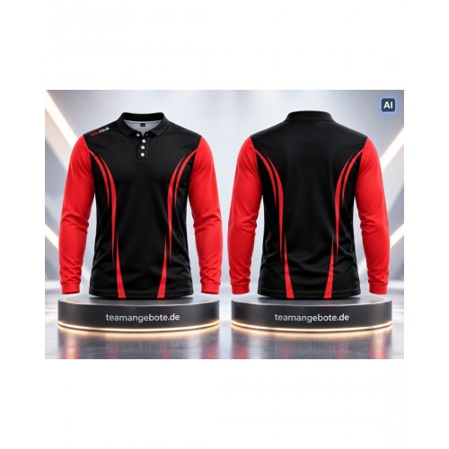 Langarmshirt 666 Red