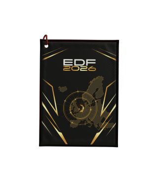 Handtuch All Nation gold EDF2026 Handtuch All Nation gold EDF2026