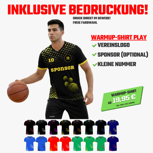 Basketball Warmup-Shirt Play