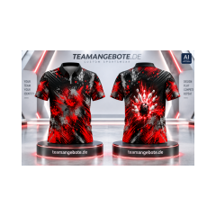 Bowling Poloshirt Bowling Thunder Red Bowling Poloshirt Bowling Thunder Red