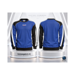 Sweatshirt Dragon Sport Combination Blue