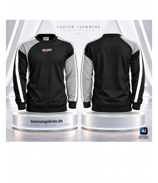 Sweatshirt Dragon Sport Combination Silver