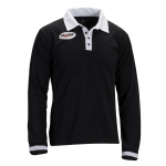 Top Angebot! Dragonsport Langarm Poloshirt Black