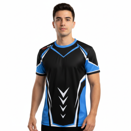 E Sport Shirt Combat2 von Foss Four (Personalisierbar)
