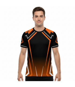 E Sport Shirt Orange Juice von Foss Four (Personalisierbar) E Sport Shirt Orange Juice von Foss Four (Personalisierbar)