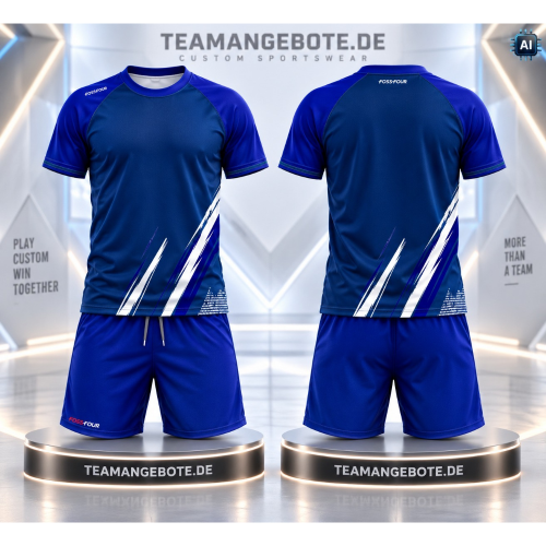 FossFour Trikot-Set 333 Blue