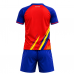 FossFour Trikot-Set 333 Royal/Red