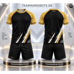 FossFour Trikot-Set 333 Black/Gold