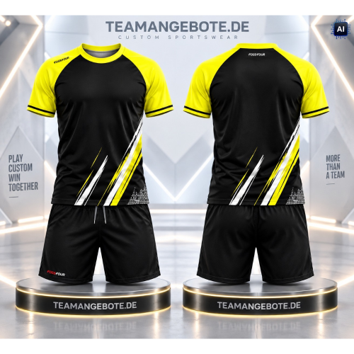 FossFour Trikot-Set 333 Yellow