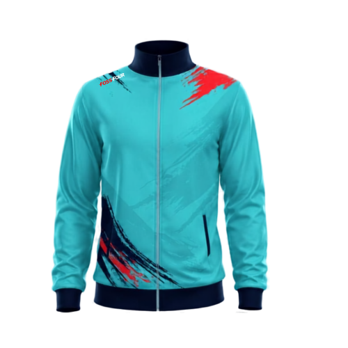 Billard/Dart Jacke Wien Cyan