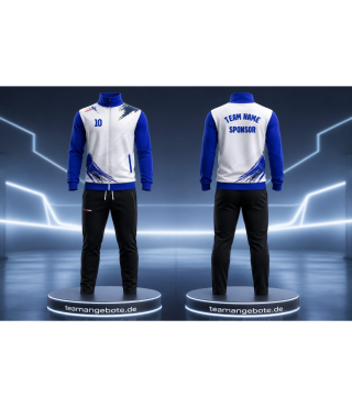 Trainingsanzug Wien White/Blue Trainingsanzug Wien White/Blue