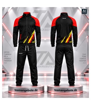 Trainingsanzug 333 Black/Red Trainingsanzug 333 Black/Red