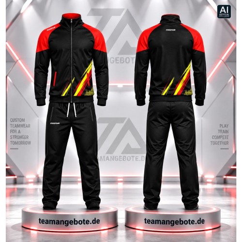 Trainingsanzug 333 Black/Red