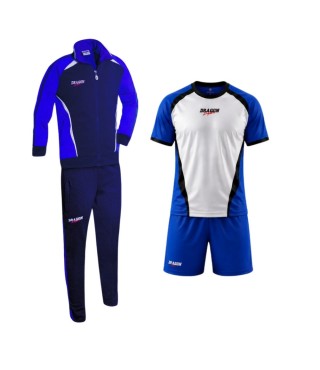 AKTIONS-SET Trainingsanzug + Trikot-Set Blau Dragon-Sport AKTIONS-SET Trainingsanzug + Trikot-Set Blau Dragon-Sport