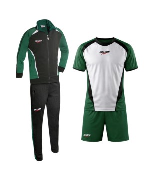 AKTIONS-SET Trainingsanzug + Trikot-Set Grün Dragon-Sport AKTIONS-SET Trainingsanzug + Trikot-Set Grün Dragon-Sport