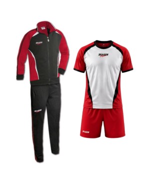 AKTIONS-SET Trainingsanzug + Trikot-Set Rot Dragon-Sport AKTIONS-SET Trainingsanzug + Trikot-Set Rot Dragon-Sport