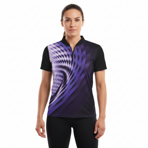 Poloshirt BIVELEN violet