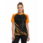 BILLARD SHIRT NILINCS BLACK/OARANGE