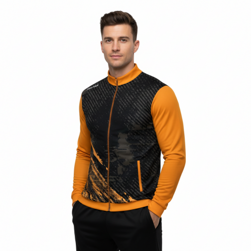 BILLARD JACKE NILINCS BLACK/ORANGE
