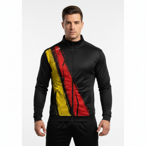Billardjacke REKEN red-yellow