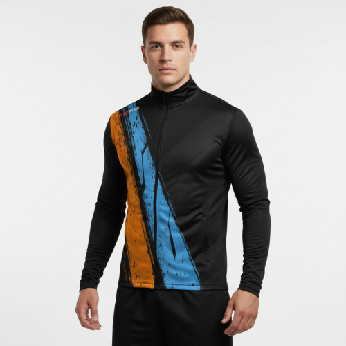 Billardjacke REKEN orange-blue