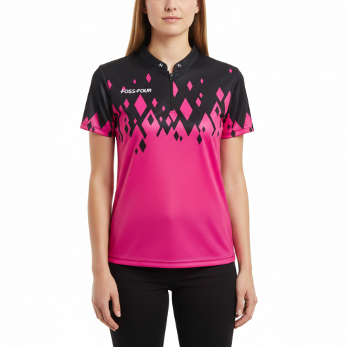 BILLARD SHIRT RHOMBUS PINK