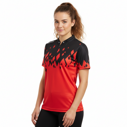 BILLARD SHIRT RHOMBUS RED