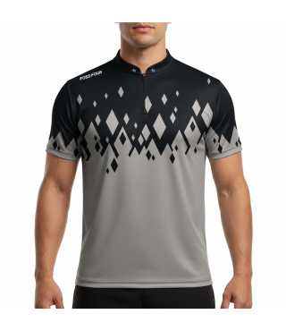 BILLARD SHIRT RHOMBUS SILVER