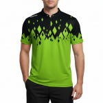 BILLARD SHIRT RHOMBUS GREEN