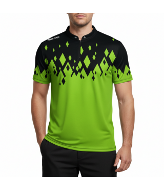 BILLARD SHIRT RHOMBUS GREEN