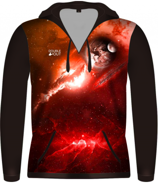 PLANET HOODIE RED