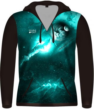 PLANET HOODIE TURQUOISE