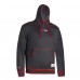 FOSSFOUR Set: Hoodie Madeira + GRATIS Shirt Runner – Schwarz/Rot